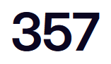 Schriftzug 357